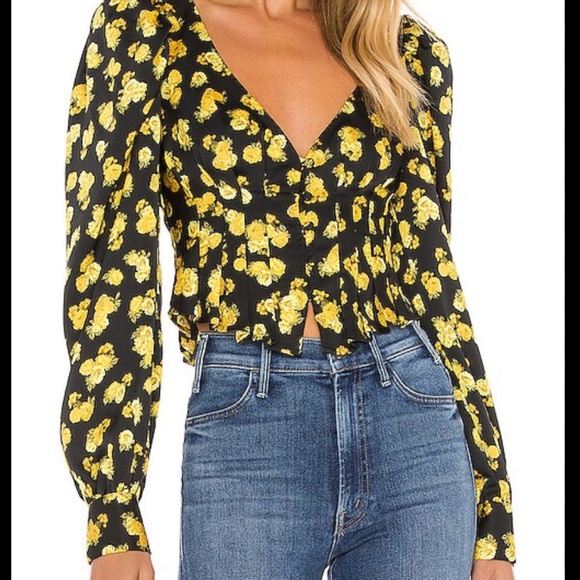 For Love & Lemons Elisa Blouse - Picture 1 of 8